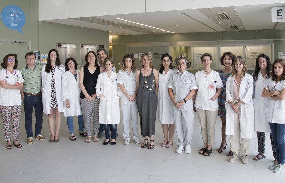 Research team of the project led by Maite Mendioroz Iriarte and Ivonne Jericó Pascual
