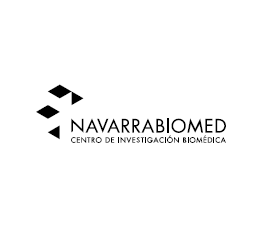 Logotipo Navarrabiomed Una tinta