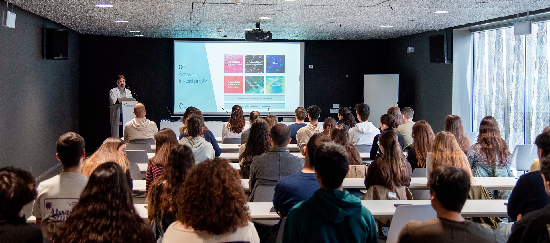 175 estudiantes visitan Navarrabiomed durante el primer trimestre de 2026
