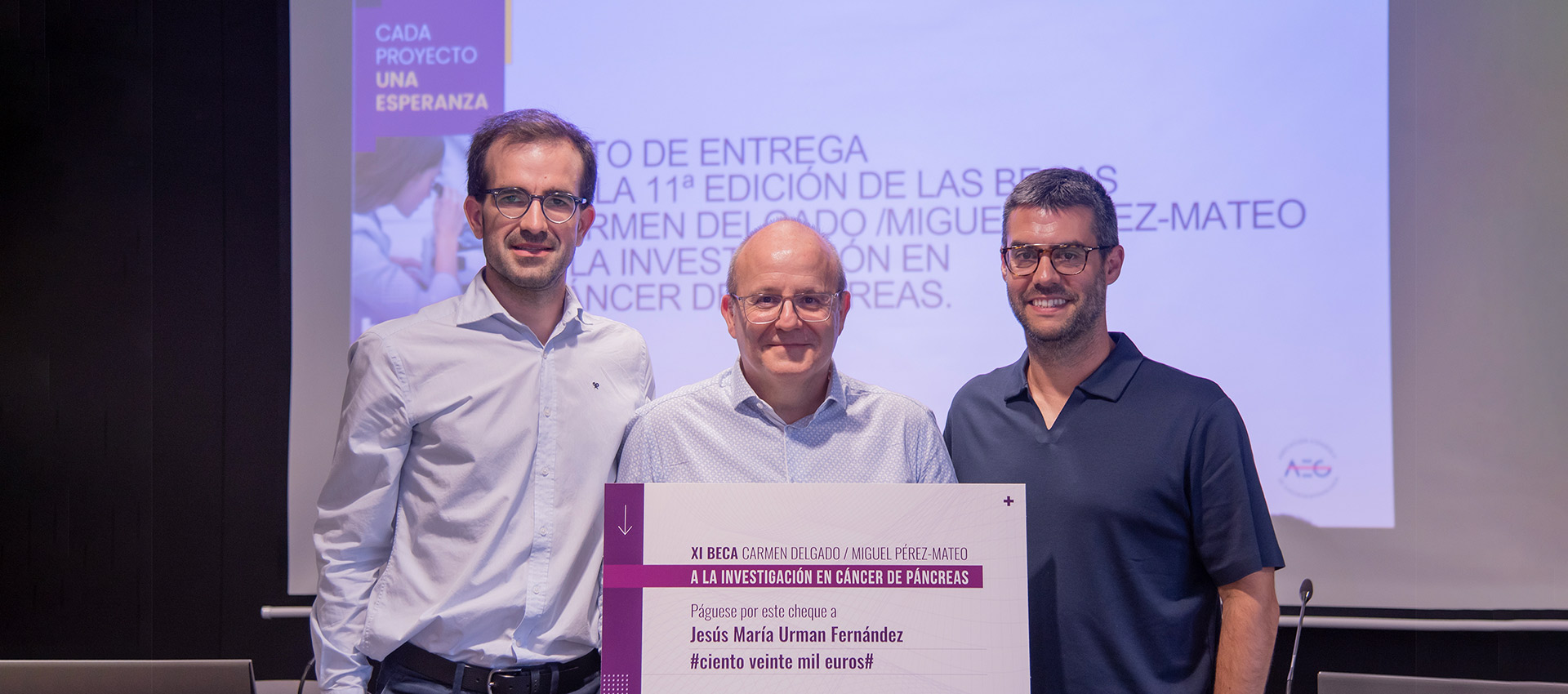 Jesús Urman obtiene una ayuda de 120.000 euros para impulsar la investigación en cáncer de páncreas del HUN y Navarrabiomed