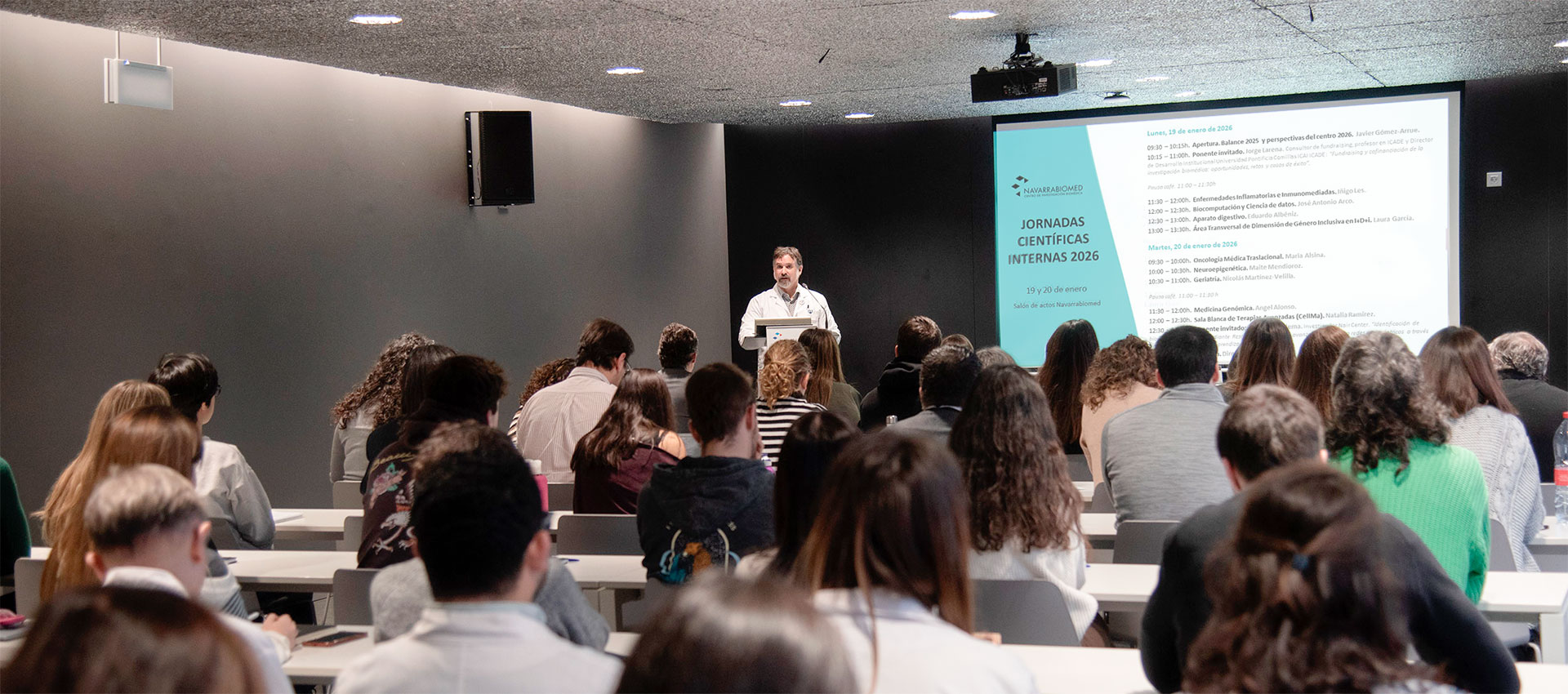 Navarrabiomed reúne a todo su equipo en las jornadas científicas internas 2026